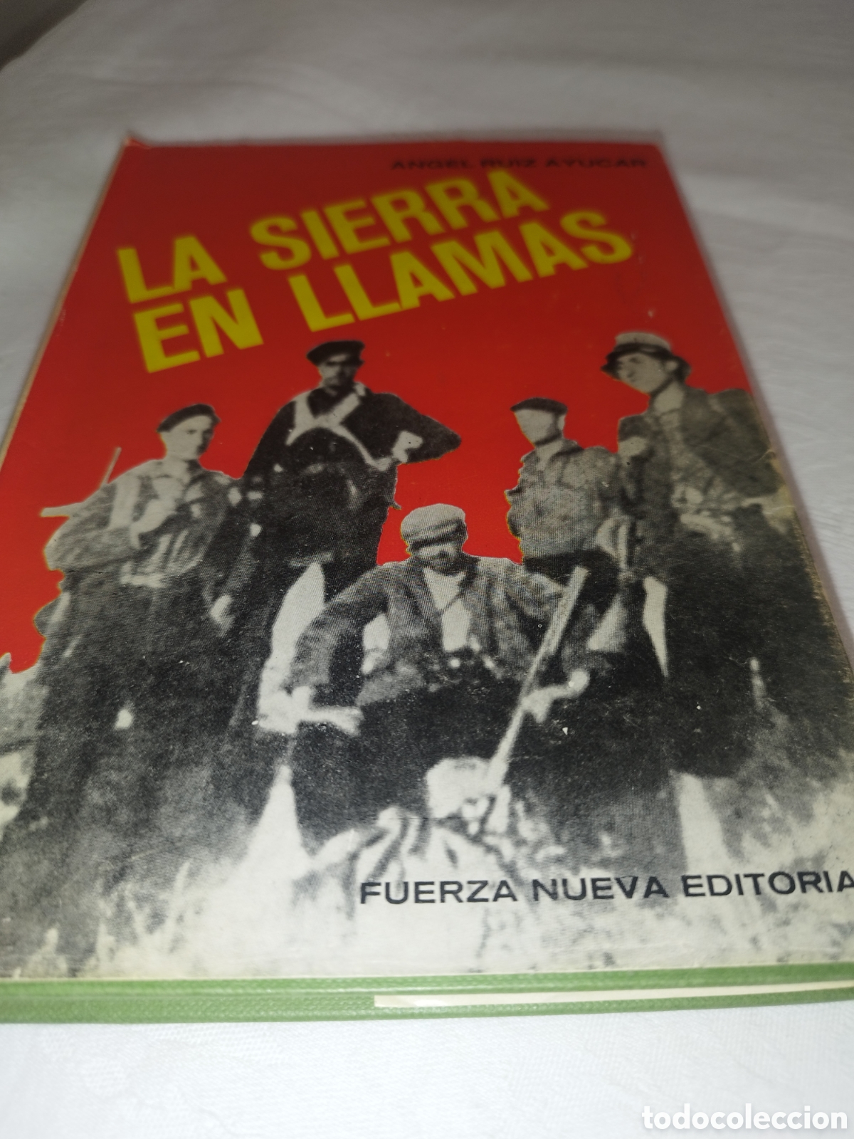 Libros de segunda mano: RUIZ AYUCAR: LA SIERRA EN LLAMAS. ED. FUERZA NUEVA, 1976. GUERRA CIVIL-MAQUIS.