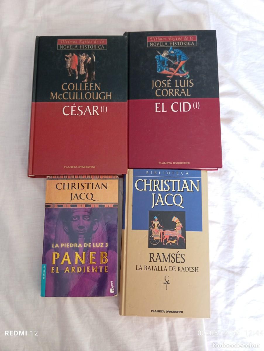 Livres d'occasion: Lote de cuatro novelas hist&oacute;ricas