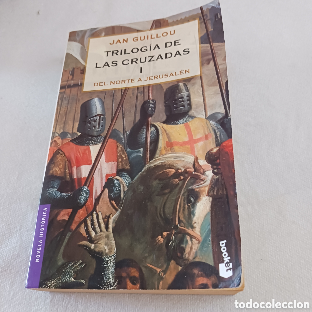 Libros de segunda mano: Trilogia de Las Cruzadas I Del Norte a Jerusal&eacute;n de Jan Guillou
