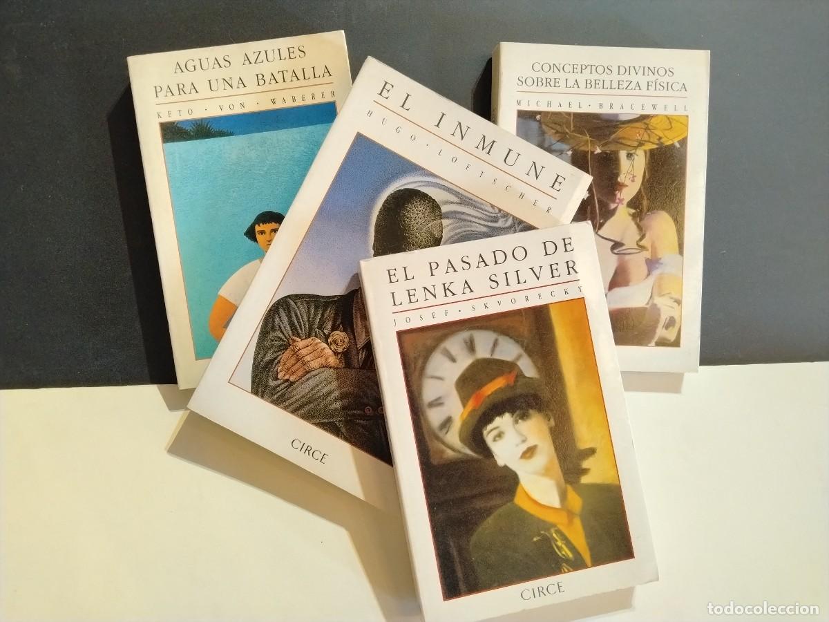 Libros de segunda mano: COLECCI&Oacute;N DE 4 LIBROS ED.CIRCE .1990-1991-91-1993(VER FOTOS)