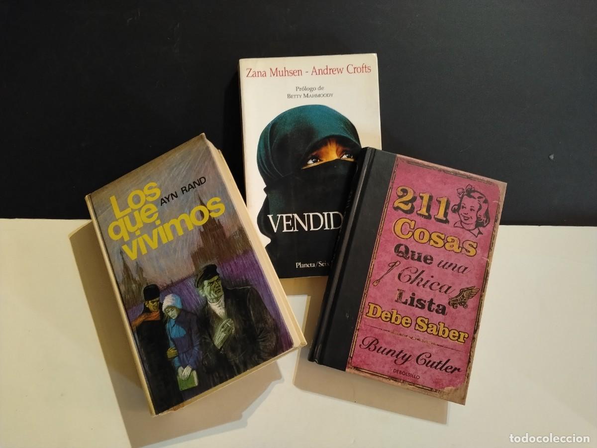 Livres d'occasion: LOTE 3 LIBROS&rdquo;211 COSAS QUE UNA CHICALISTA..LOS QUE VIVIMOS Y VENDIDAS(VER FOTOS)