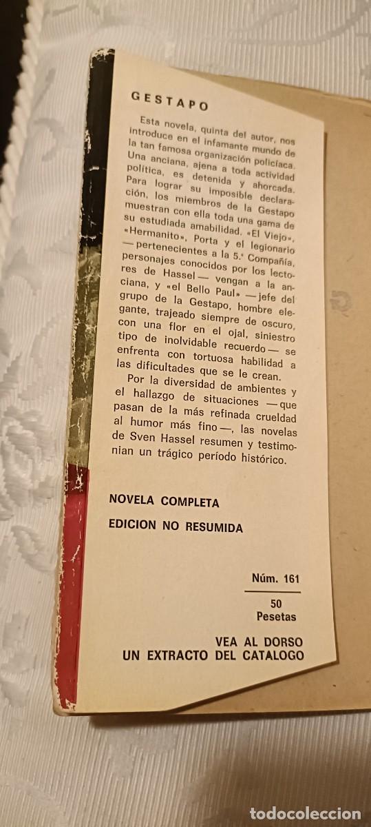 Libros de segunda mano: Gestapo. Sven Hassel. - Foto 3