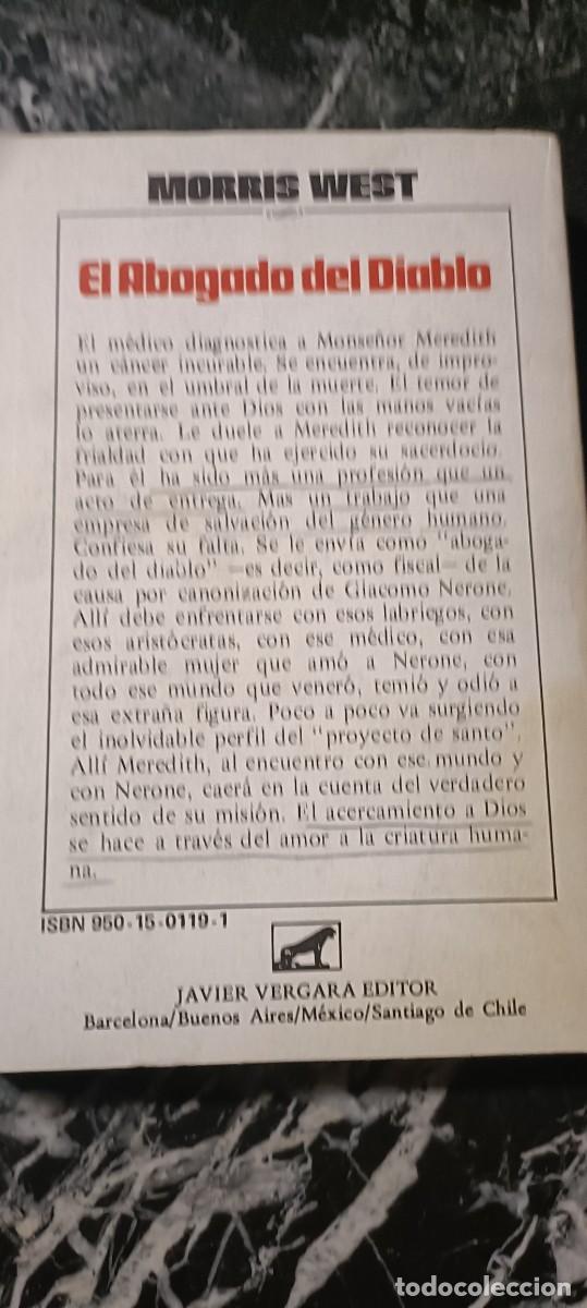 Libros de segunda mano: El abogado del diablo - Foto 2