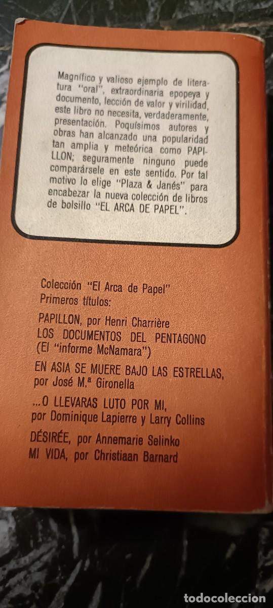 Libros de segunda mano: Papill&oacute;n.H.Charriere - Foto 2