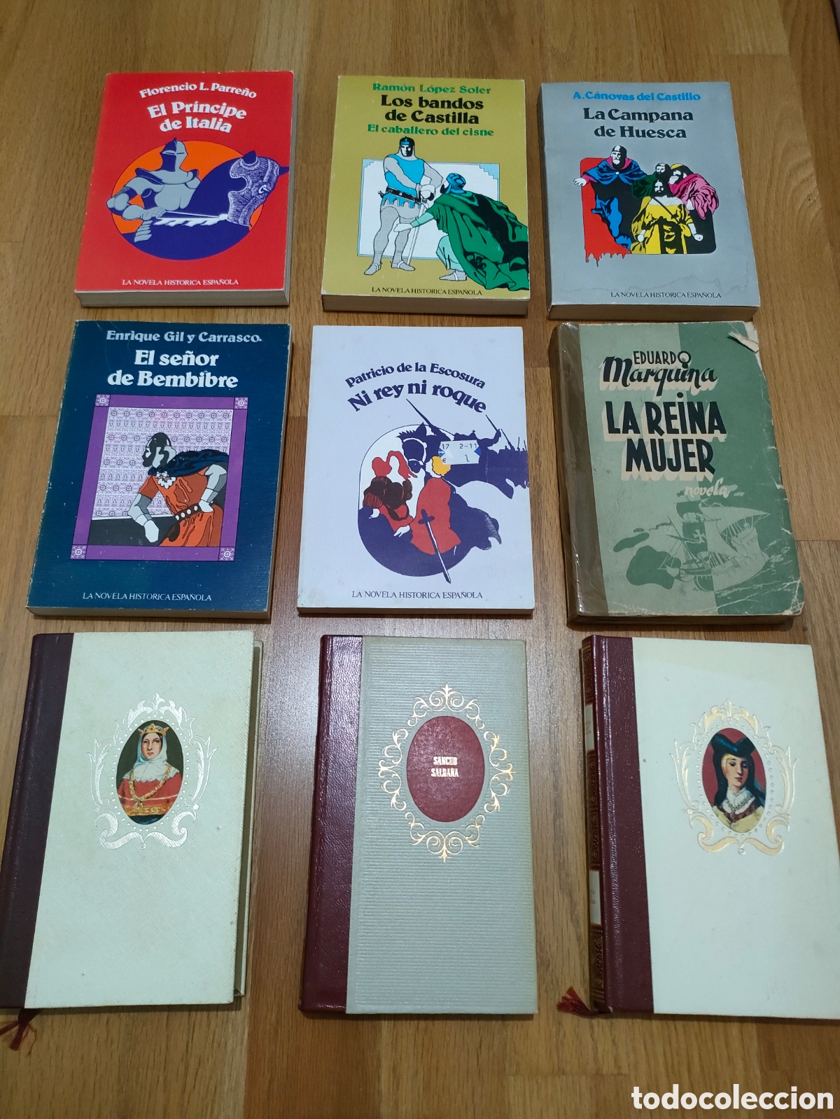 Libros de segunda mano: 9 NOVELAS HIST&Oacute;RICAS - Foto 1