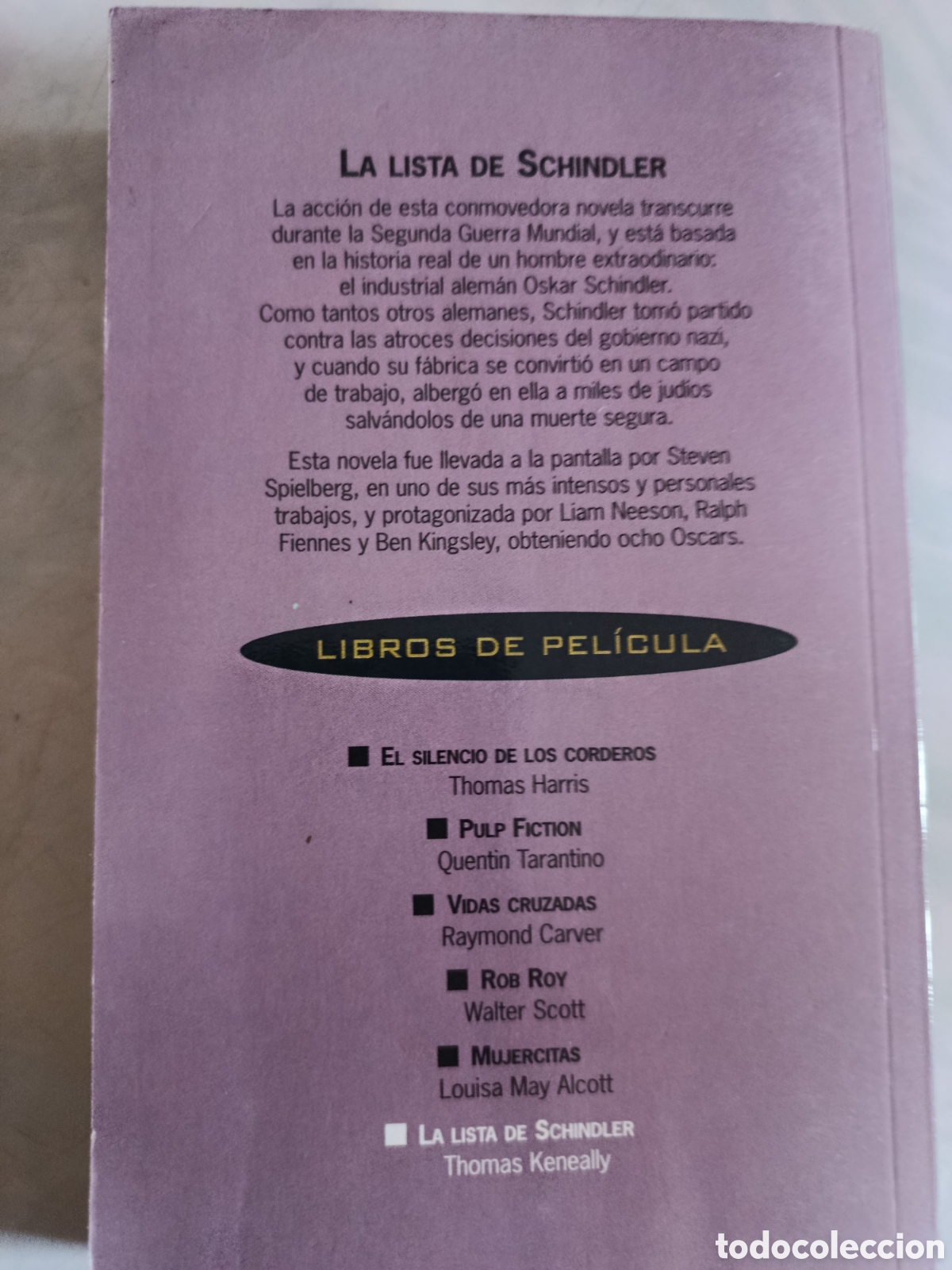 Libros de segunda mano: La lista de Schindler - Foto 2