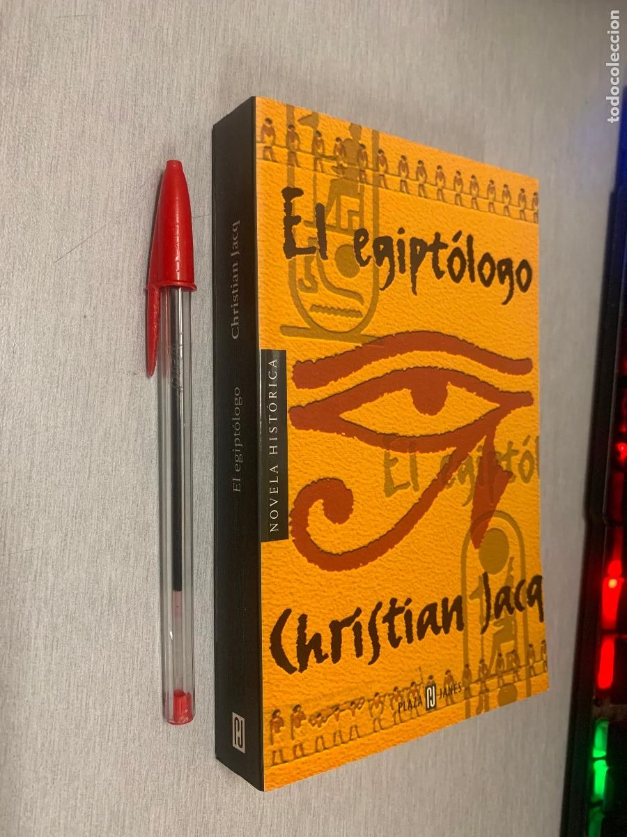 Libros de segunda mano: EL EGIPT&Oacute;LOGO / CHRISTIAN JACQ / PLAZA & JAN&Eacute;S BOLSILLO 1999