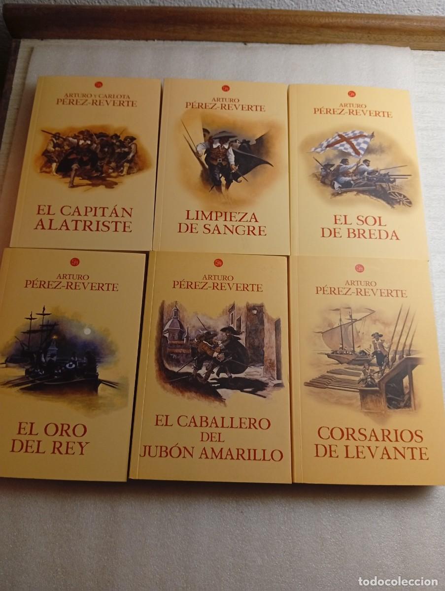 Libros de segunda mano: LAS AVENTURAS DEL CAPITAN ALATRISTE 6 TOMOS