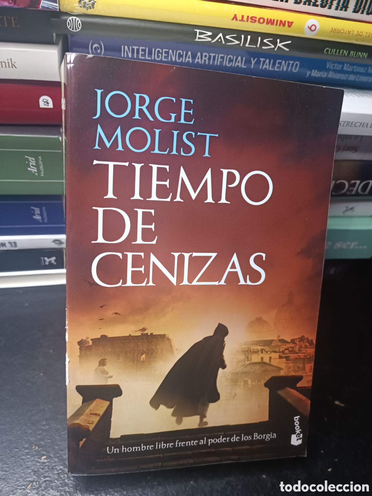 Libros de segunda mano: Jorge molist tiempo de cenizas booket 2023
