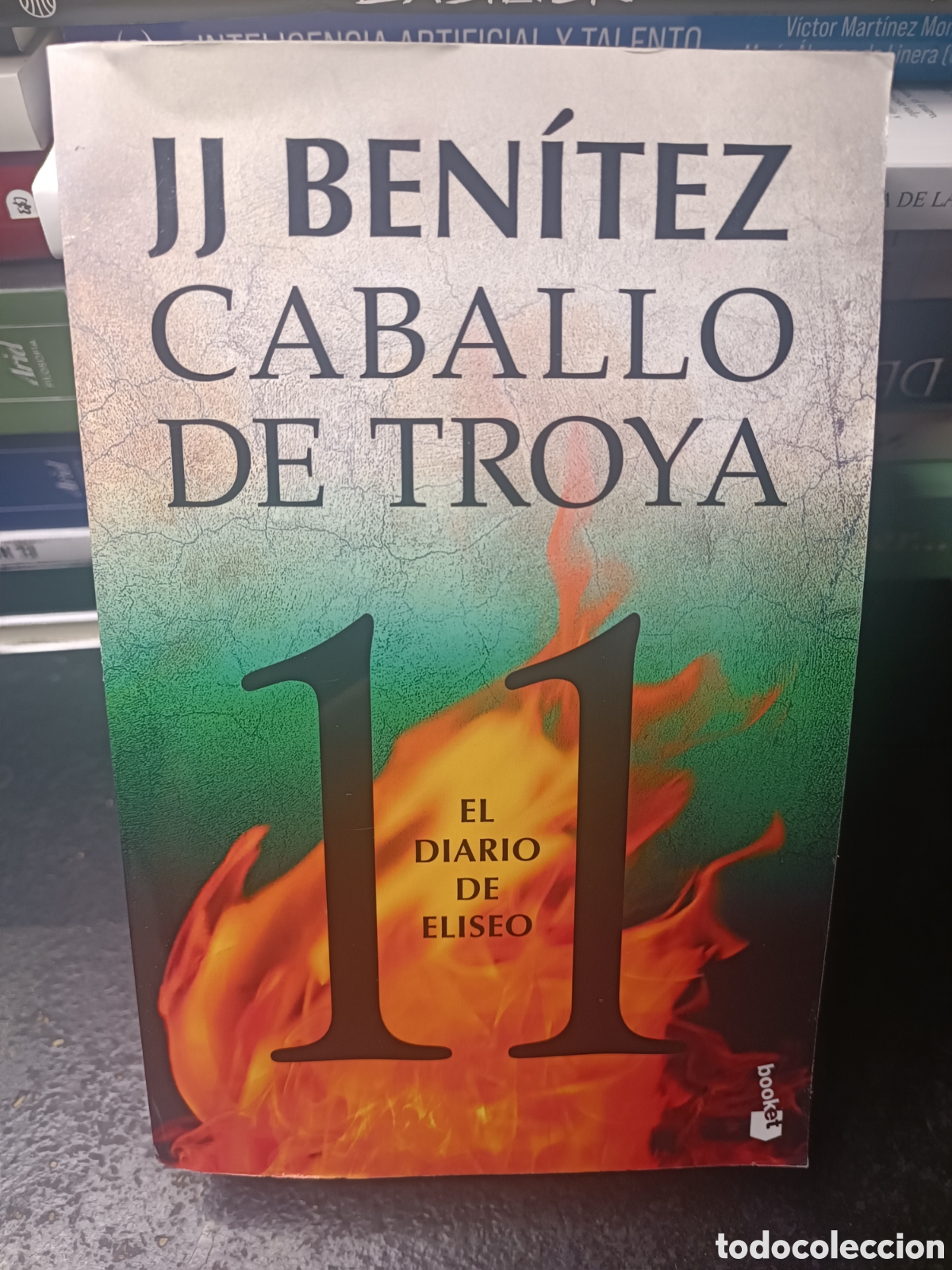 Libros de segunda mano: JJ Ben&iacute;tez caballo de troya 11 el diario de Eliseo booket abril 2026