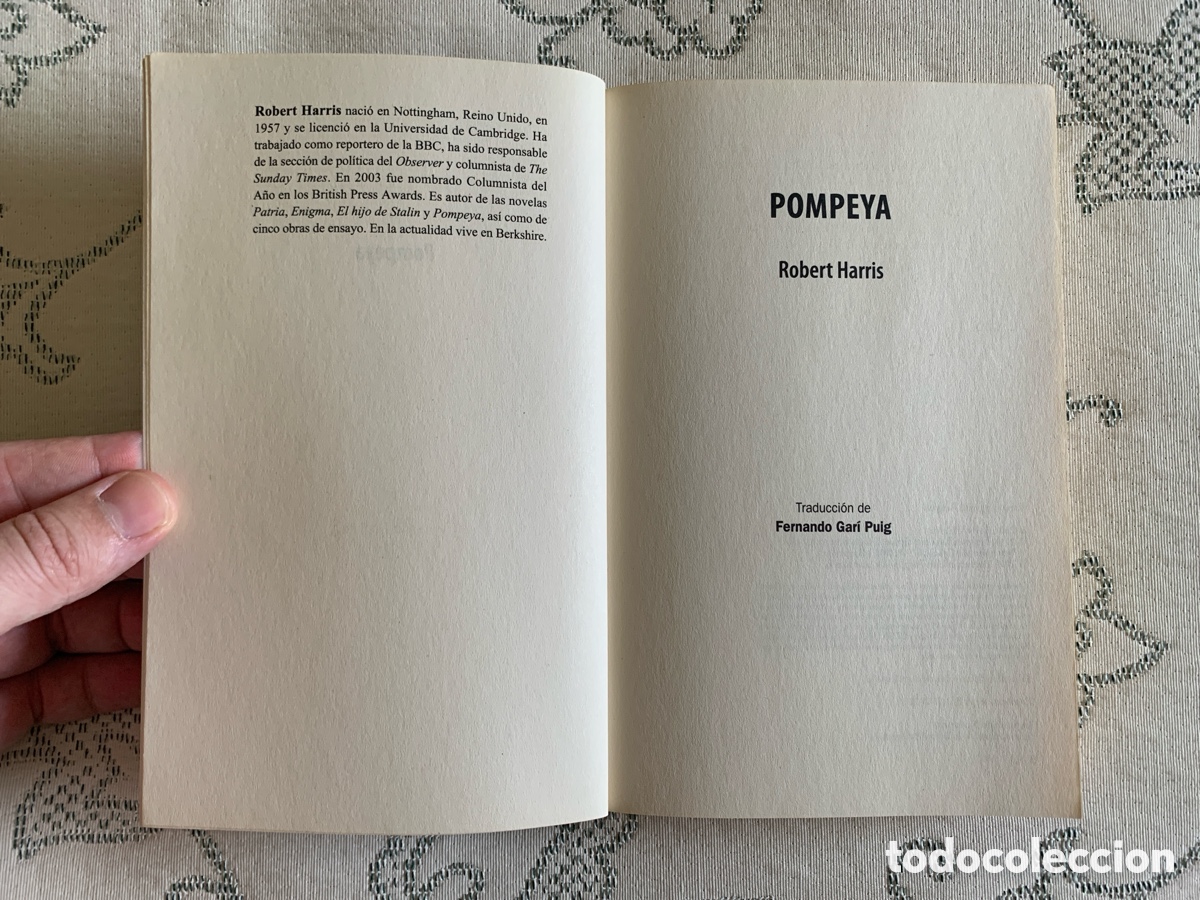 Libros de segunda mano: Pompeya Robert Harris - Foto 5