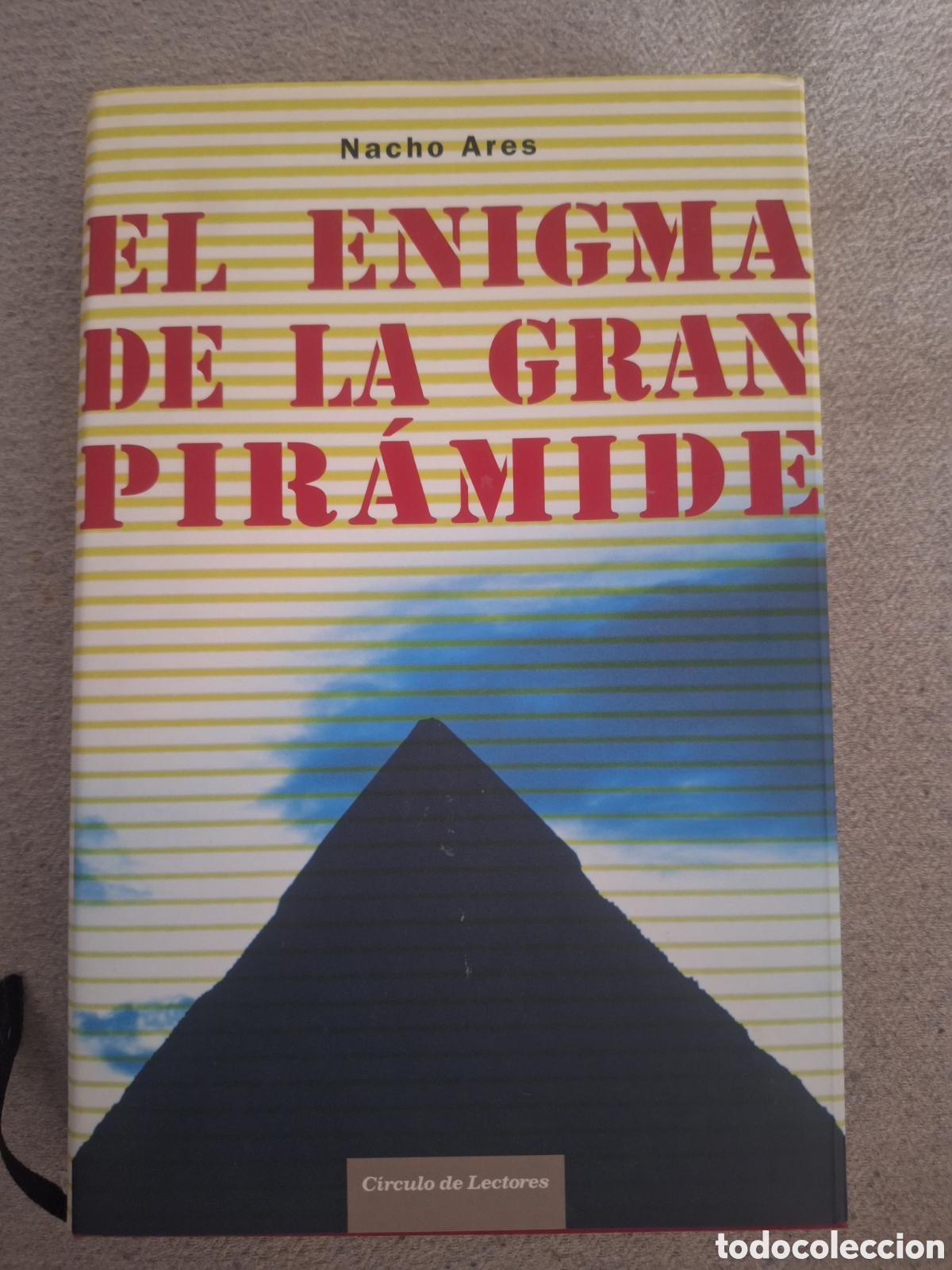 Libros de segunda mano: Libro &rdquo;El enigma de la gran pir&aacute;mide&rdquo; Nacho Ares