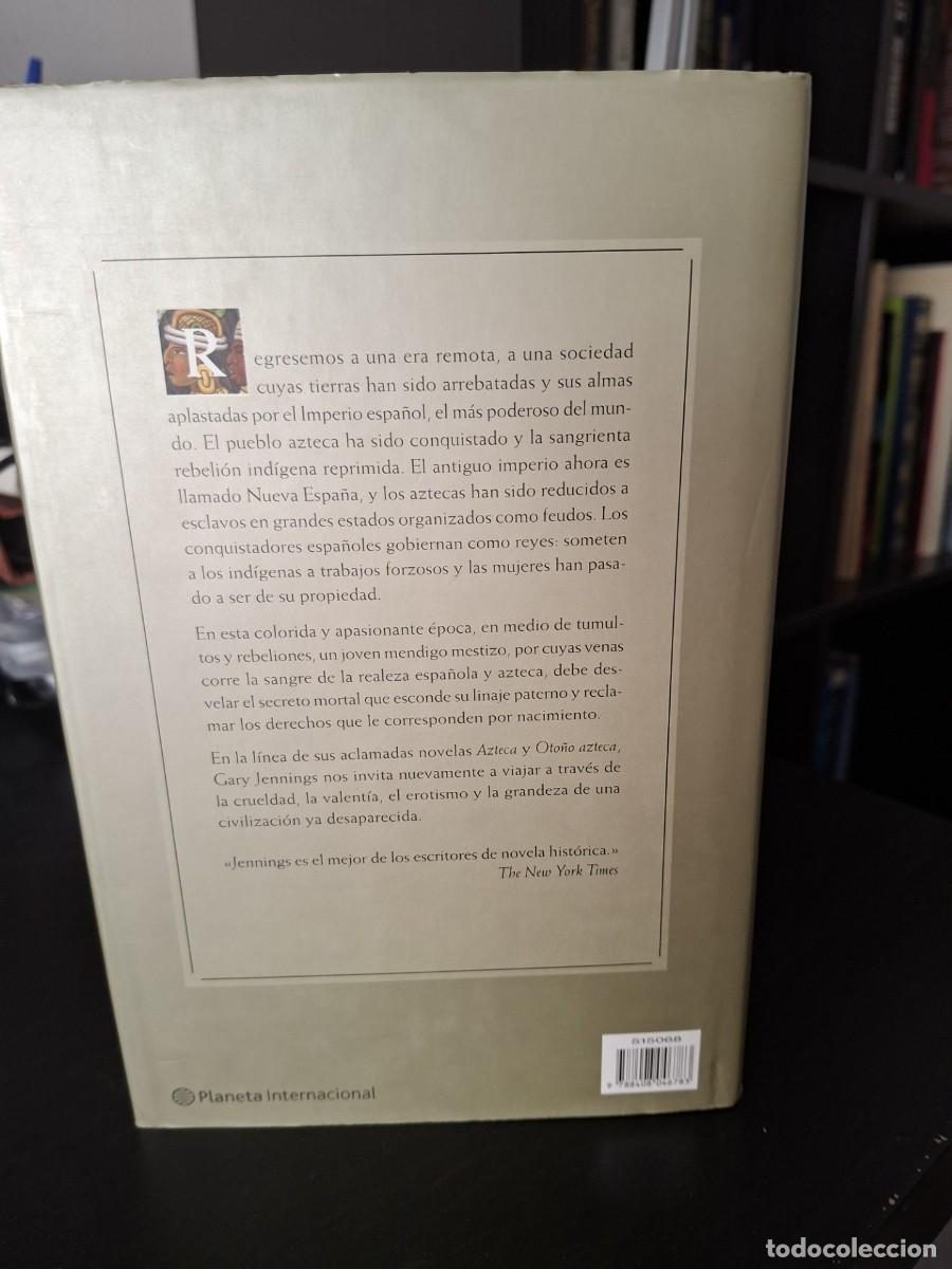 Libros de segunda mano: GARY JENNINGS: SANGRE AZTECA - Foto 3