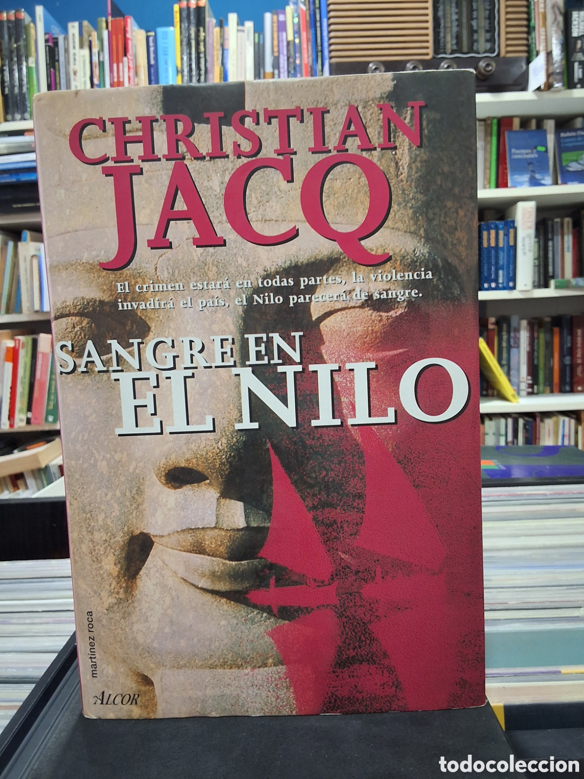 Libros de segunda mano: SANGRE EN EL NILO - CHRISTIAN JACQ - ENV&Iacute;OS DESDE 1,95&euro;