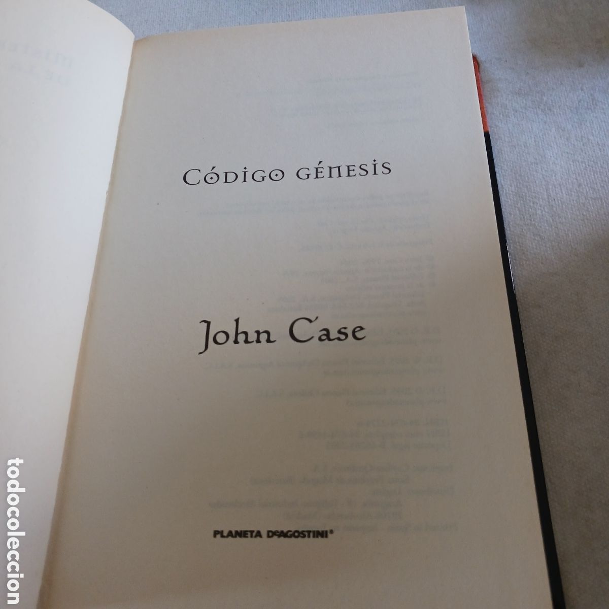 Libros de segunda mano: C&oacute;digo Genesis de John Case - Foto 5