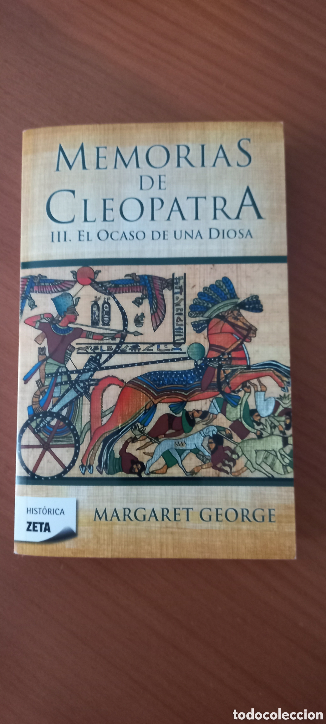 Libros de segunda mano: Memorias de Cleopatra 3 El ocaso de una diosa Margaret George Ediciones B 2011 1&ordf; edici&oacute;n