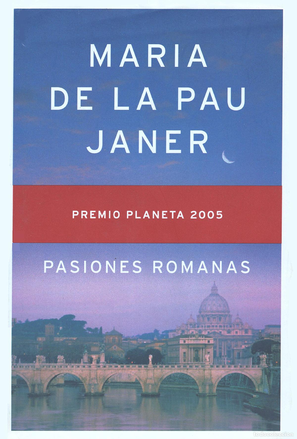 Libros de segunda mano: Pasiones Romanas - Janer, Maria de la Pau