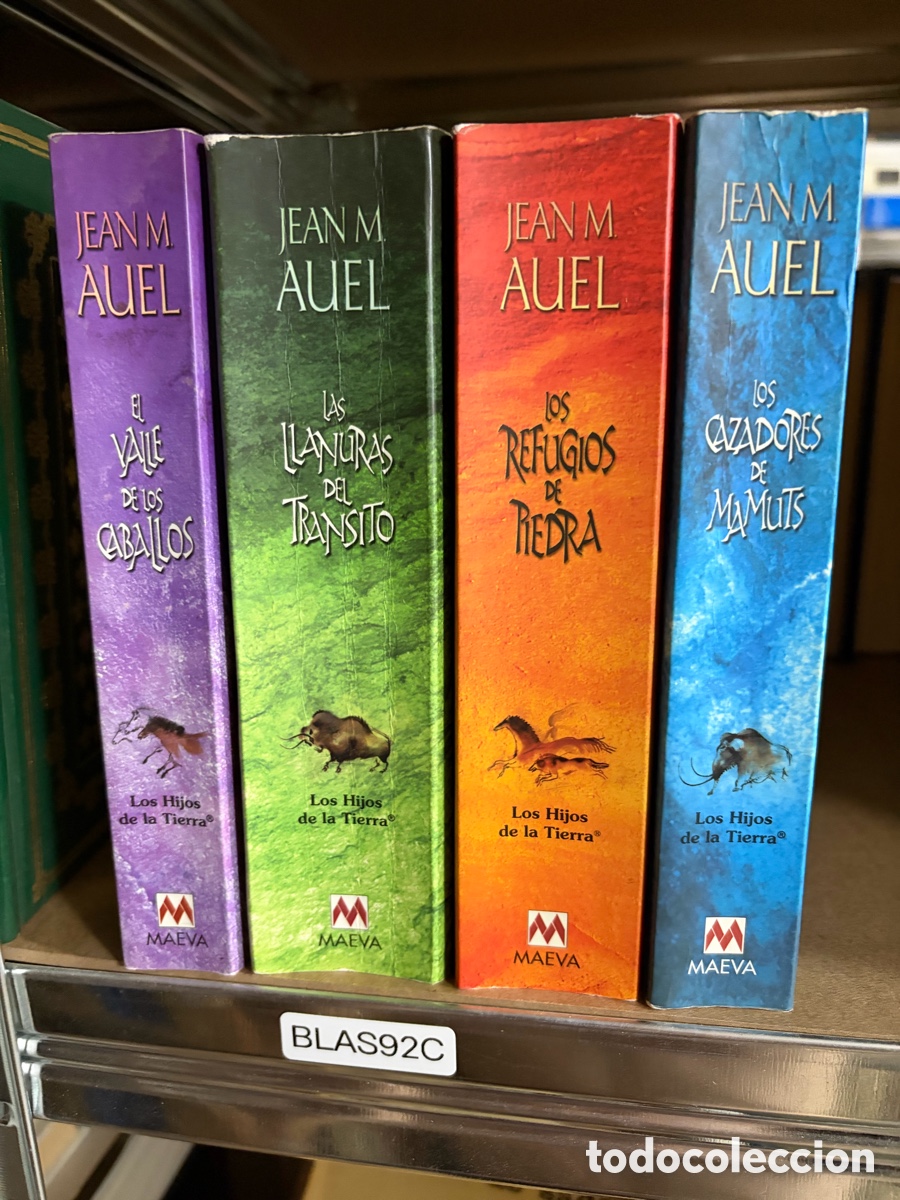 Libros de segunda mano: Blas92C LOTE DE 4 LIBROS. LOS HIJOS DE LA TIERRA. JEAN M. AUEL
