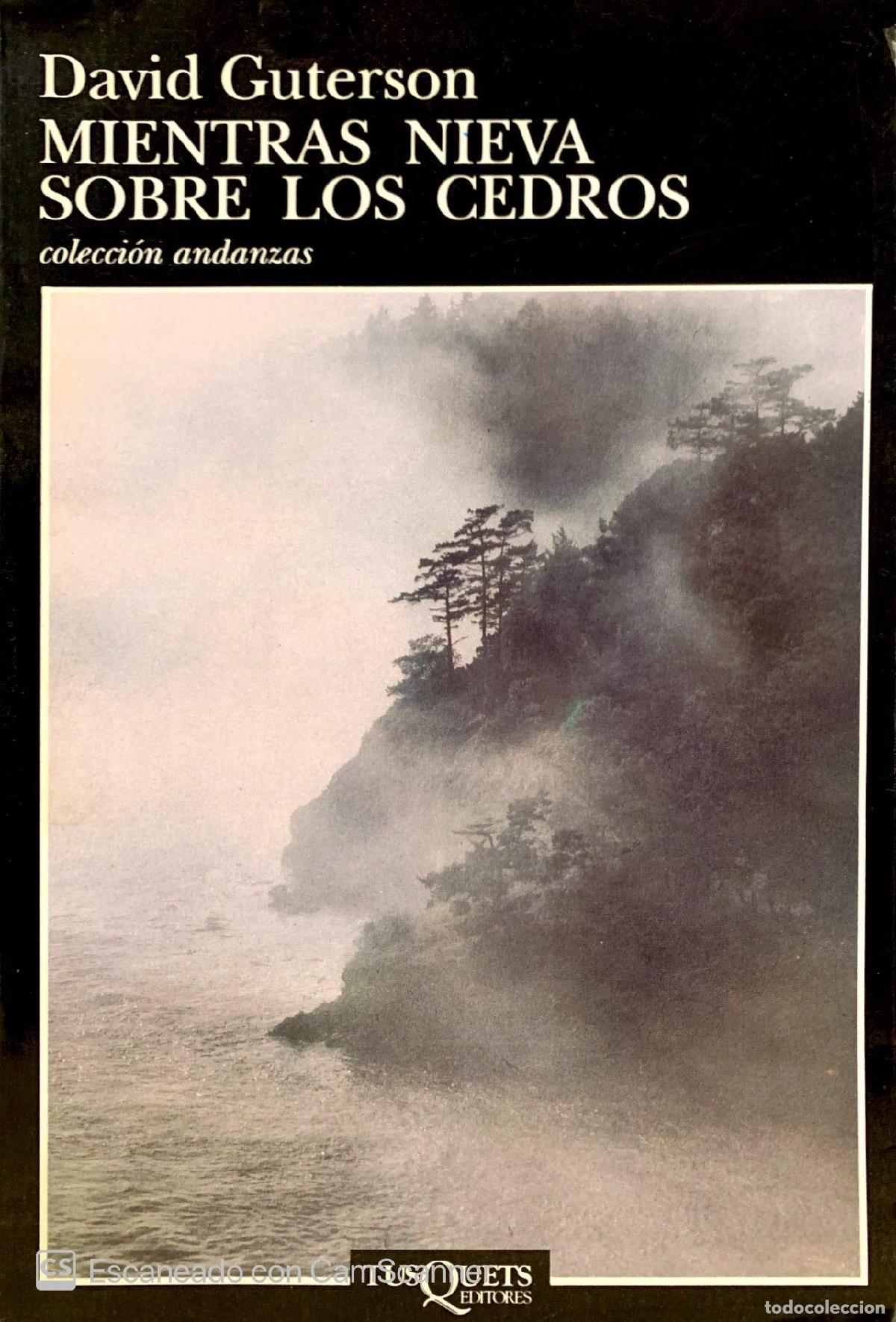 Libros de segunda mano: Mientras nieva sobre los cedros (Andanzas)
