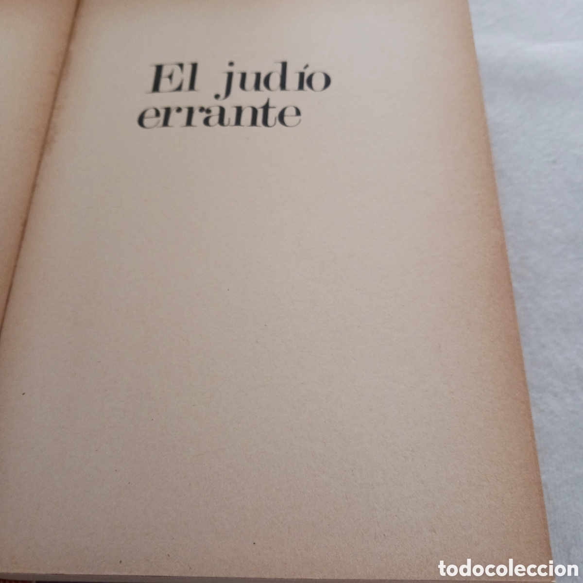 Libros de segunda mano: El Jud&iacute;o Errante de,Eugenio Sue - Foto 5