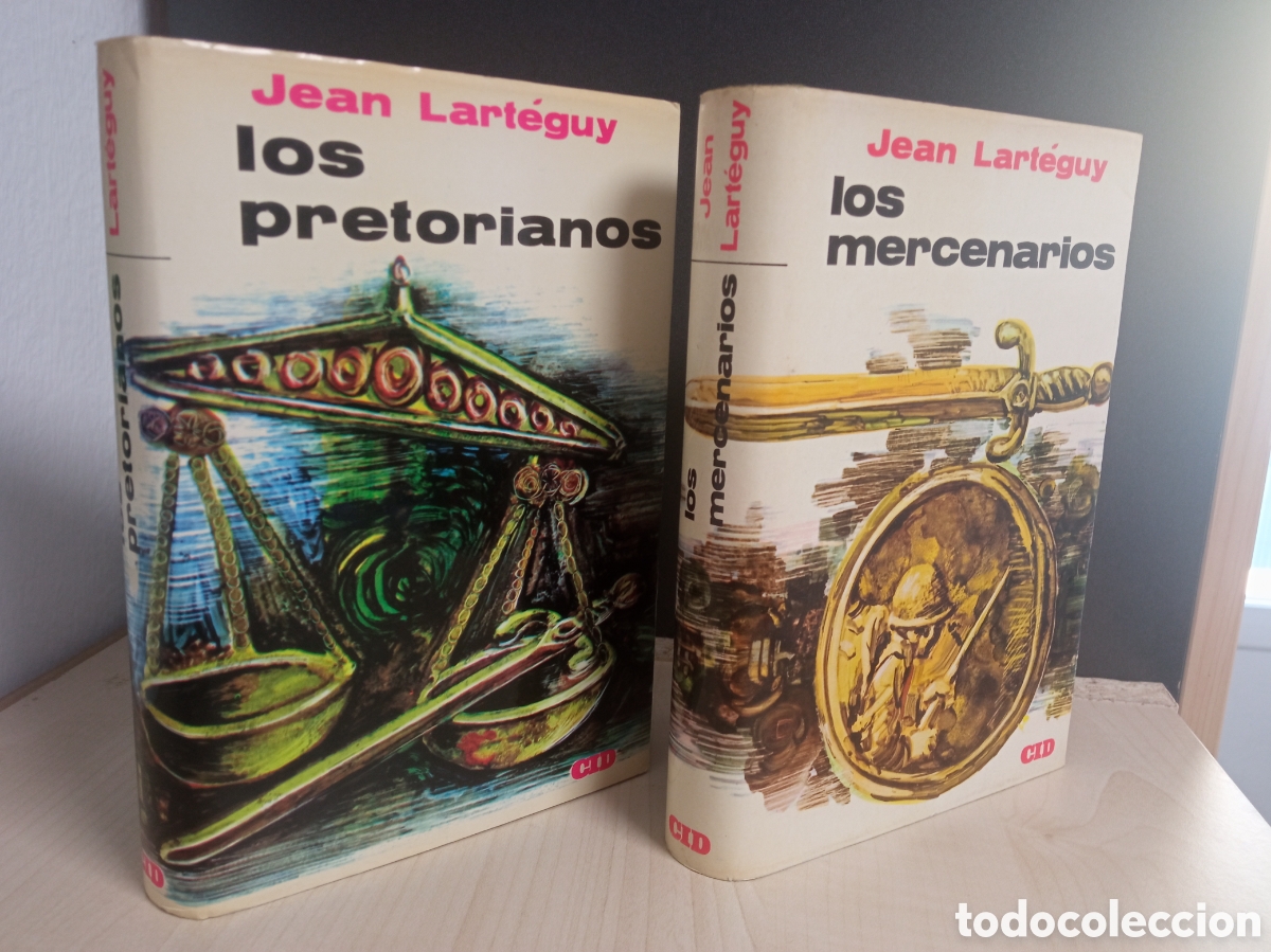 Libros de segunda mano: Lote Jean Lart&eacute;guy - Los Pretorianos + Los Mercenarios