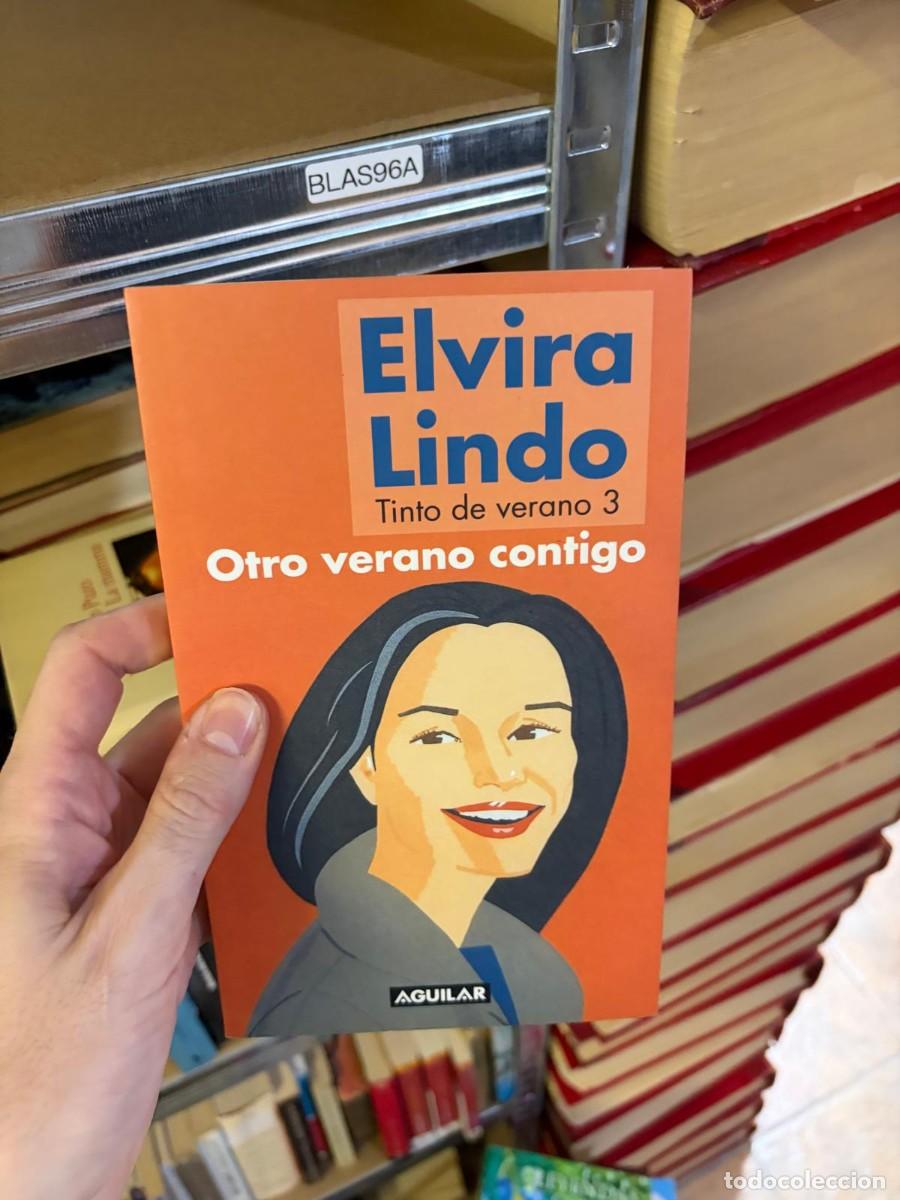 Libros de segunda mano: BLAS96A Elvira Lindo, Otro verano contigo (Tinto de verano 3). Aguilar.