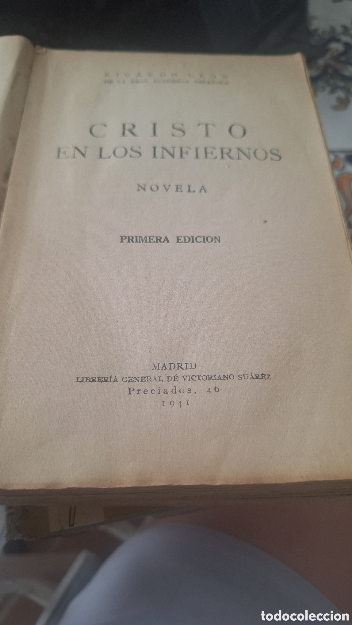 Libros de segunda mano: El cristo de los infiernos - Foto 4