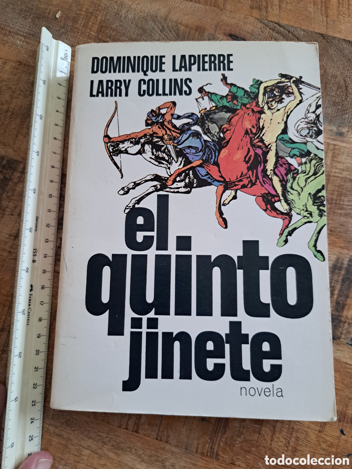 Libros de segunda mano: Jml El quinto jinete- Lapierre / Colins(Plaza&Janes) Novela