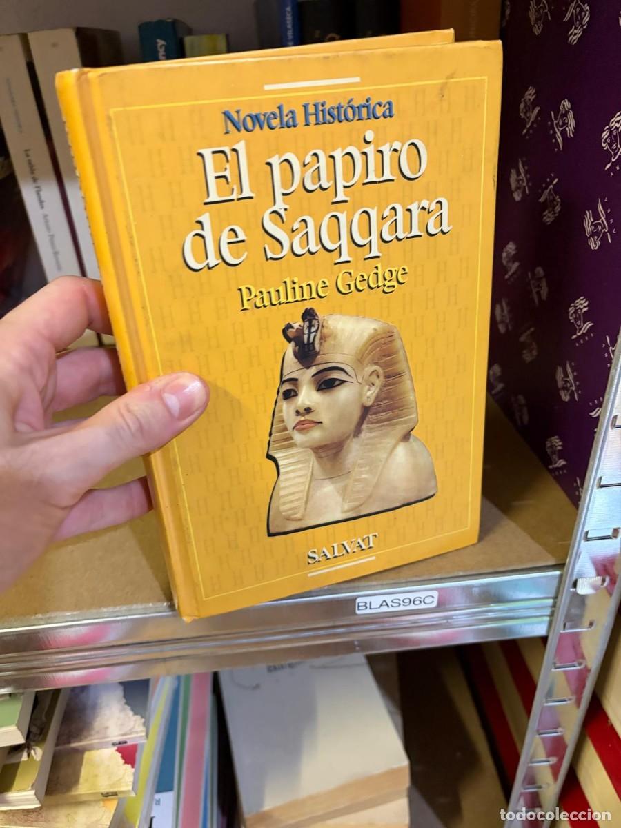 Libros de segunda mano: BLAS96C Pauline Gedge, El papiro de Saqqara &mdash; Salvat.