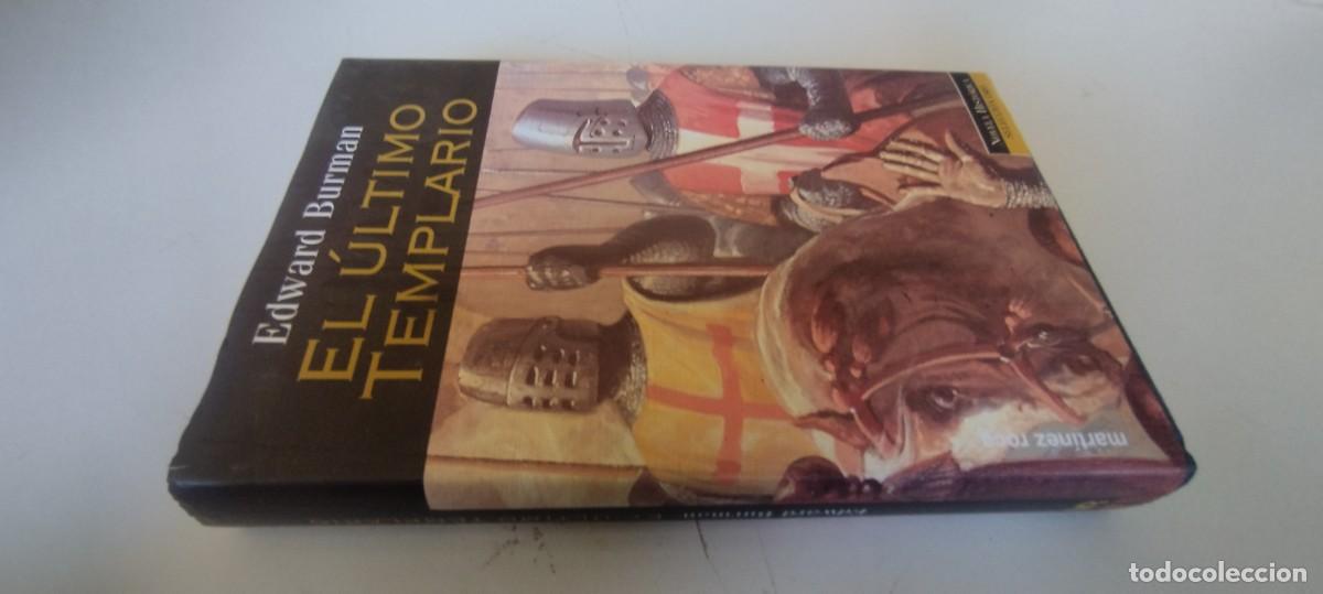 Libros de segunda mano: EL ULTIMO TEMPLARIO / EDWARD BURMAN / EVA 202 / MARTINEZ ROCA