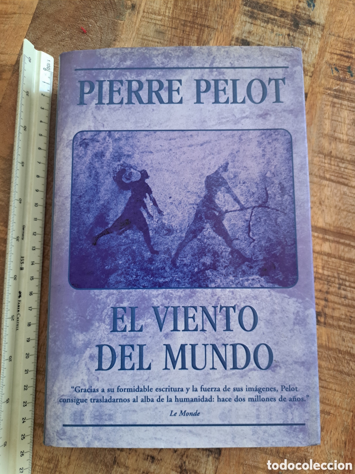 Libros de segunda mano: Jml Pierre pelot. El viento del Mundo. Ediciones Denoel. 1997. Tapa dura.