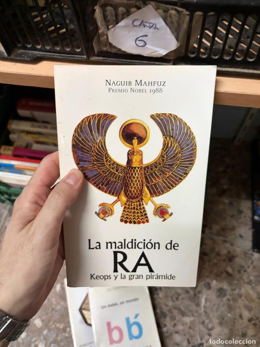 Libros de segunda mano: CAJA6 Naguib Mahfuz, La maldici&oacute;n de Ra: Keops y la gran pir&aacute;mide, Planeta DeAgostini, colecci&oacute;n El