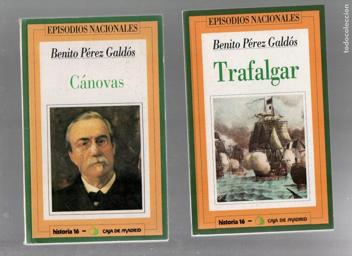Libros de segunda mano: EPISODIOS NACIONALES. BENITO PEREZ GALDOS. HISTORIA 16 / CAJAMADRID. COMPLETA. 46 EJEMPLARES.