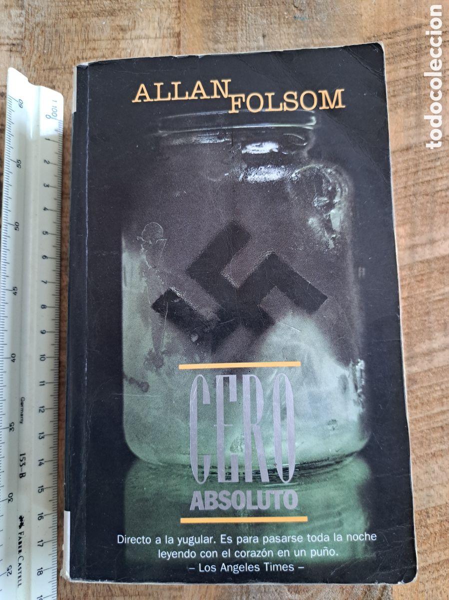 Libros de segunda mano: Jml Allan Folsom. Cero Absoluto. Ediciones B. Grupo Z. 1996
