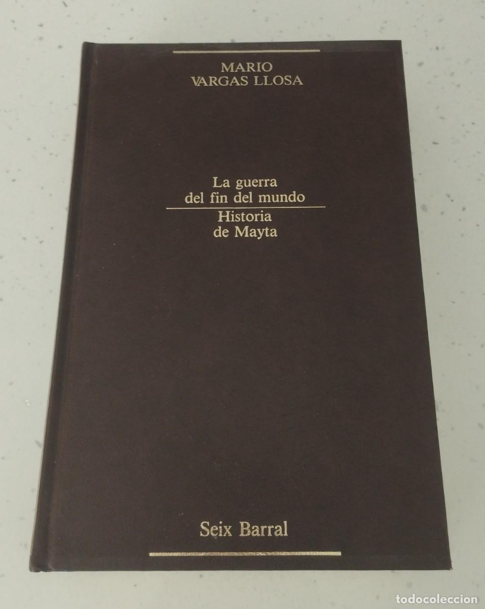 Libros de segunda mano: LA GUERRA DEL MUNDO / HISTORIA DE MAYTA, MARIO VARGAS LLOSA, SUMMA LITERARIA, SEIX BARRAL