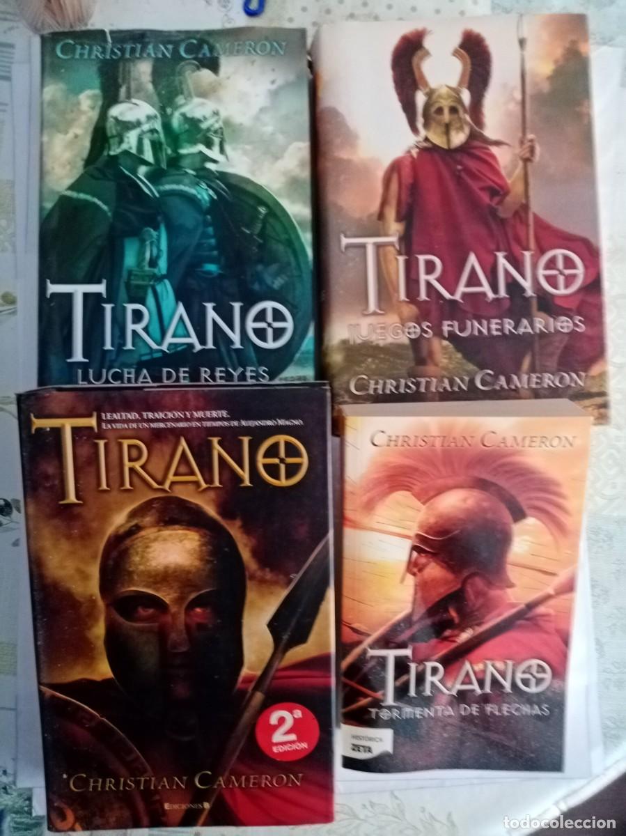 Libros de segunda mano: TIRANO ( 4 VOL.) . Christian Cameron