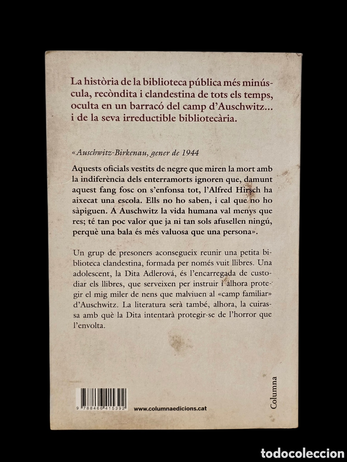 Libros de segunda mano: Libro La Bibliotec&agrave;ria DAuschwitz. Edicion en Catalan - Foto 2