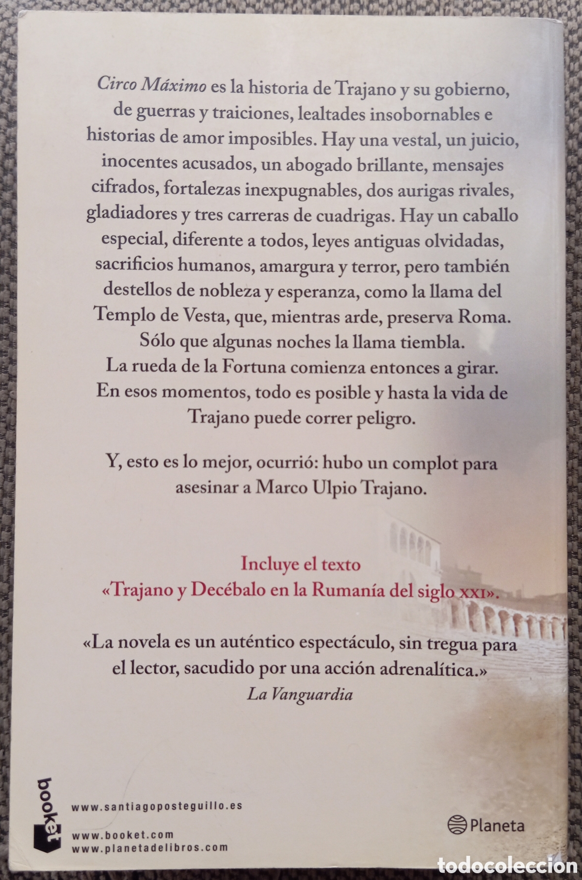 Libros de segunda mano: CIRCO MAXIMO - SANTIAGO POSTEGUILLO - Foto 2