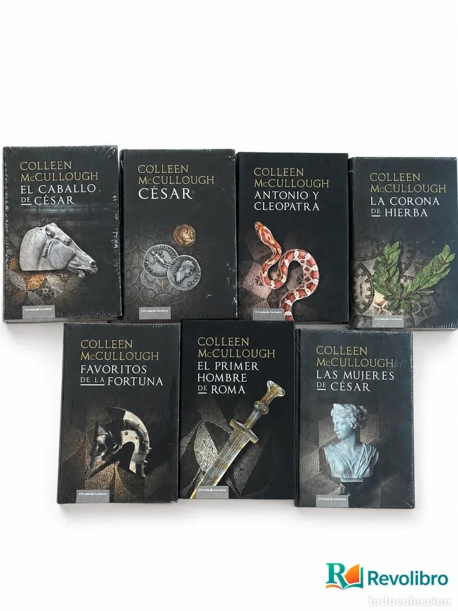 Libros de segunda mano: Lote Roma completa 7 libros - Colleen McCullough