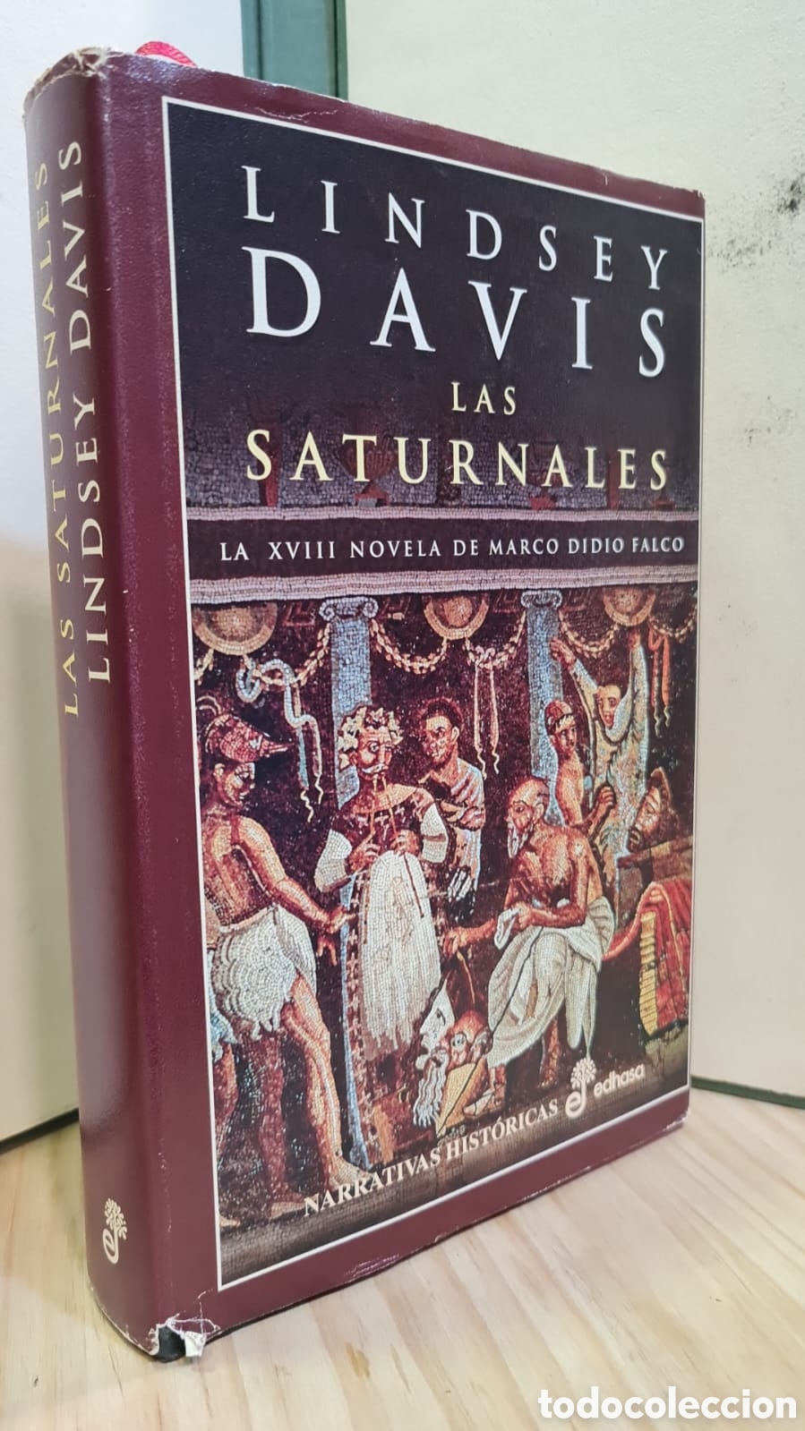 Second hand books: Las saturnales - Lindsey Davis