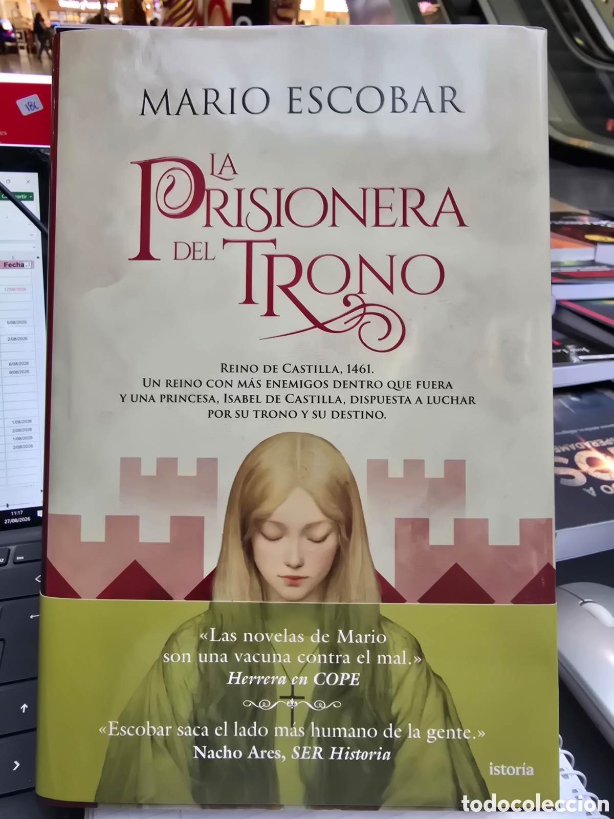 Libros de segunda mano: La Prisionera del trono Mario Escobar Planeta 2026