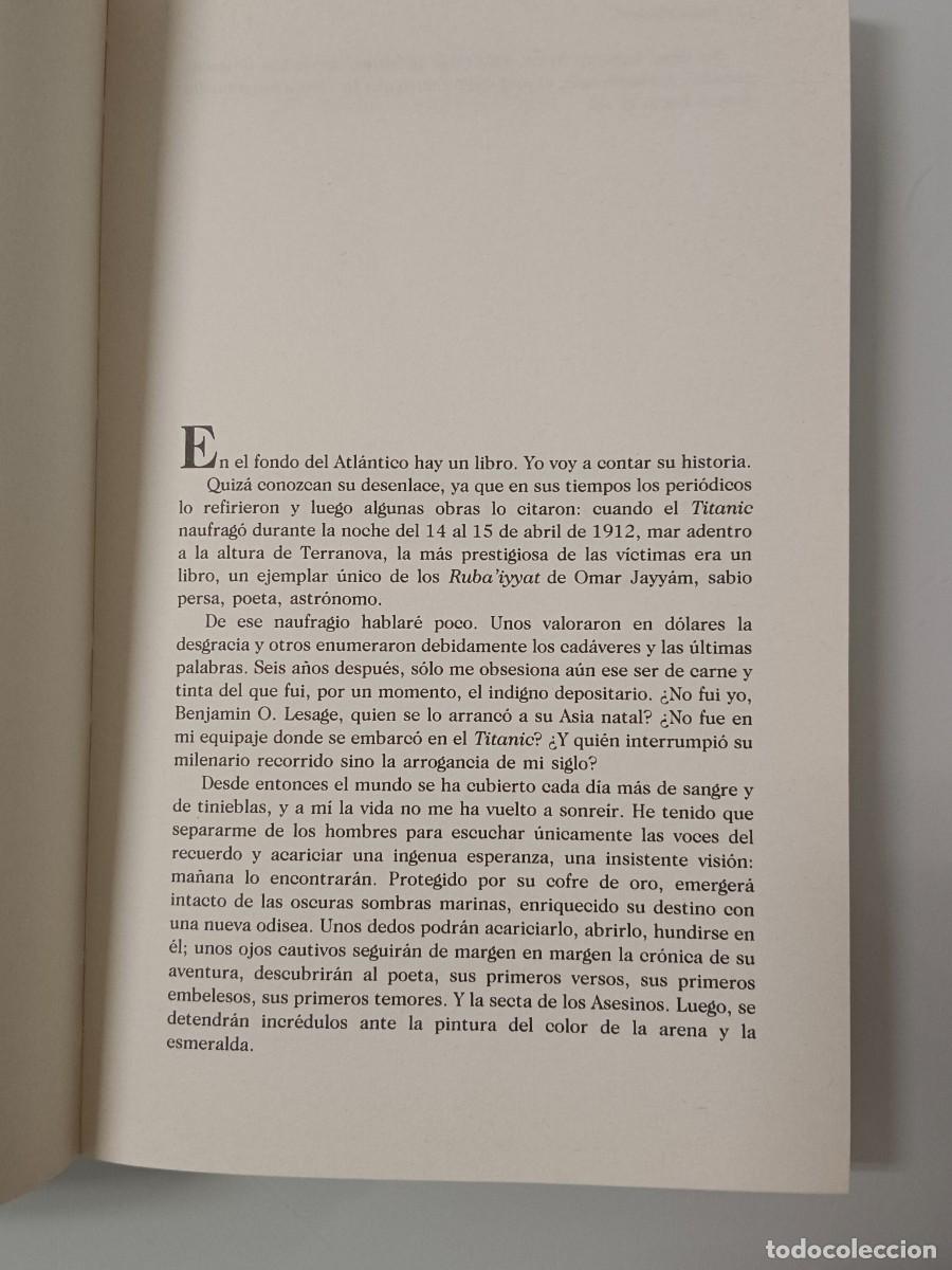 Libros de segunda mano: SAMARCANDA. AMIN MAALOUF - Foto 6