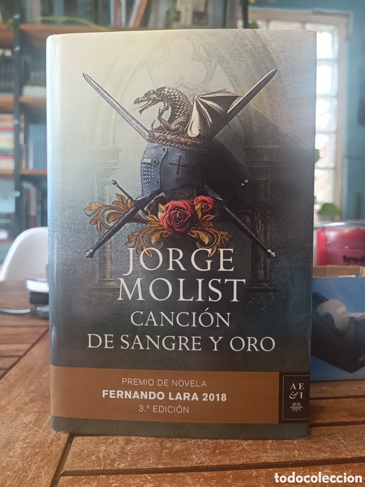 Libros de segunda mano: Jorge molist canci&oacute;n de sangre y oro tapa dura 2018 PLANETA