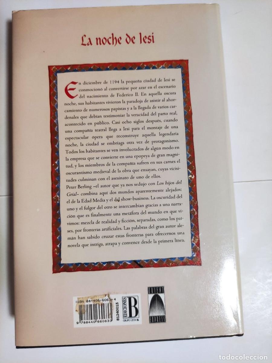 Libros de segunda mano: La noche de Lesi. P&eacute;ter Berling - Foto 2