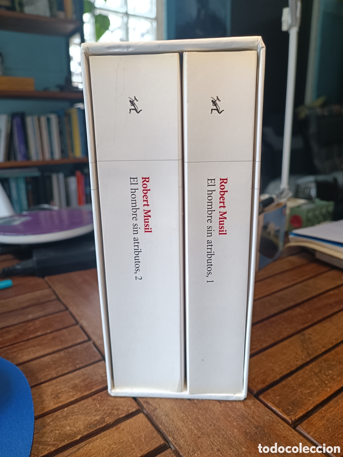 Libros de segunda mano: El hombre sin atributos 1 y 2 Robert MUSIL Seix Barral estuche