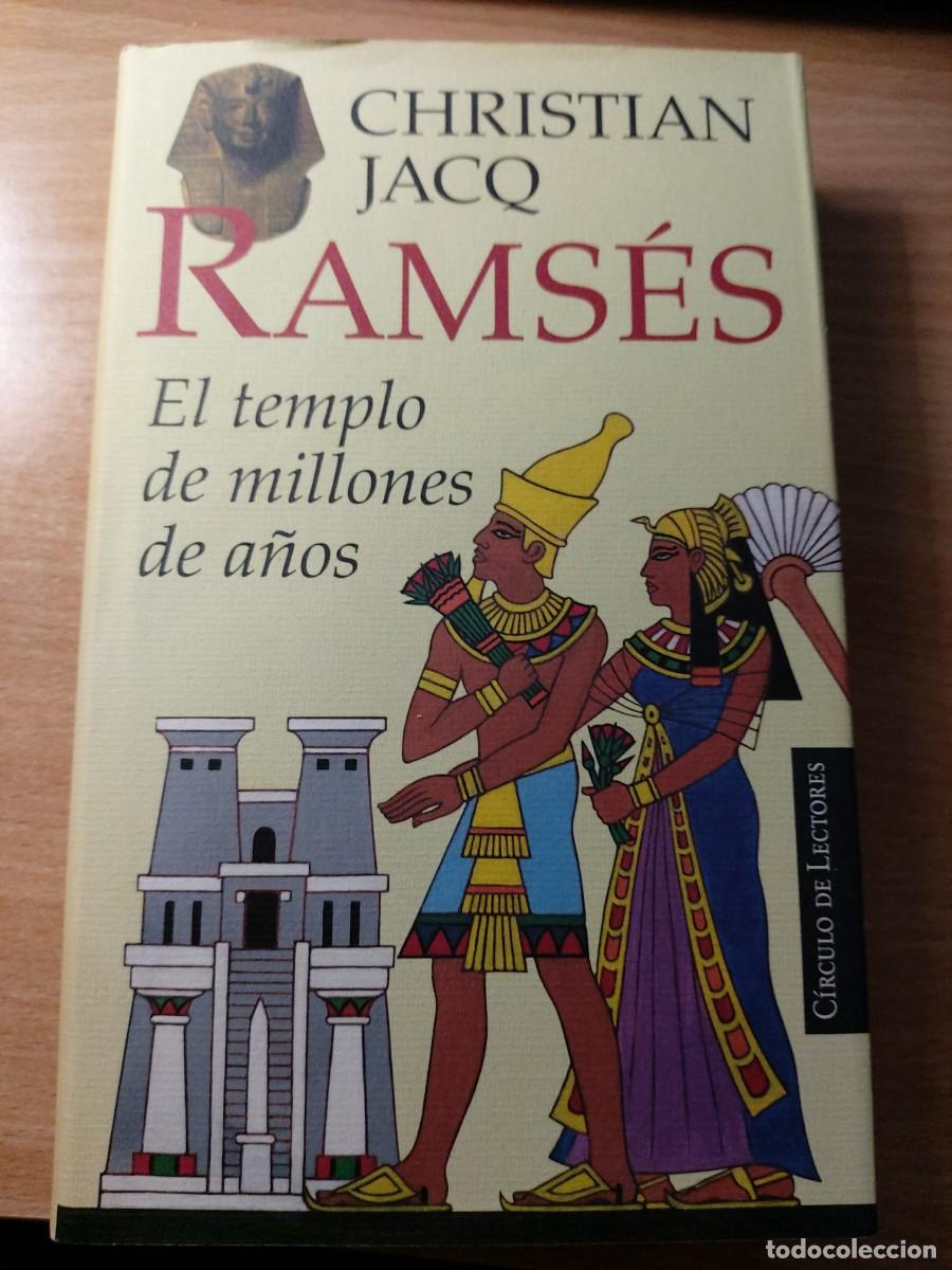 Libros de segunda mano: Rams&eacute;s: El templo de millones de a&ntilde;os (Volumen 2 de la pentalog&iacute;a) Autor: Christian Jacq.