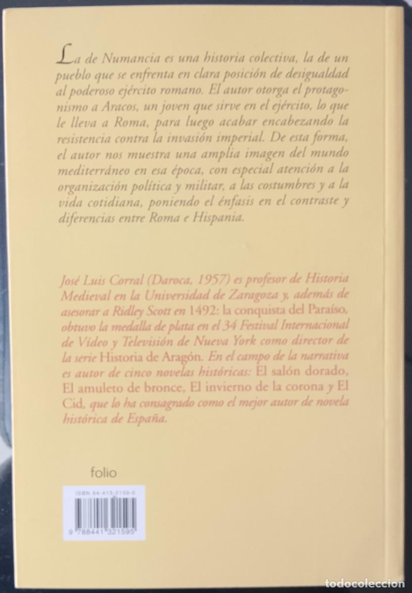 Libros de segunda mano: Numancia. Jos&eacute; Luis Corral. - Foto 2