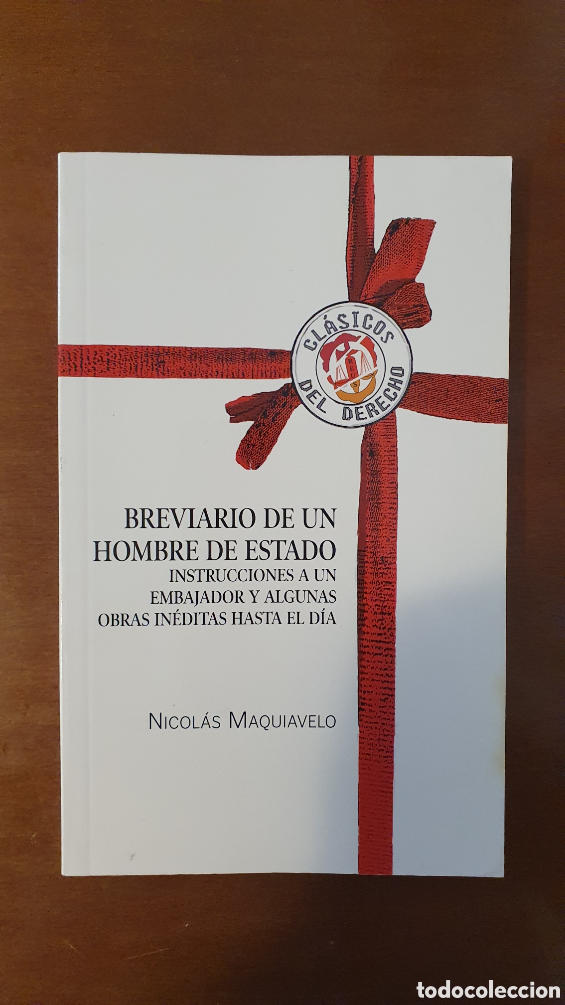 Libros de segunda mano: Brevario de un hombre de estado. Nicol&aacute;s Maquiavelo.