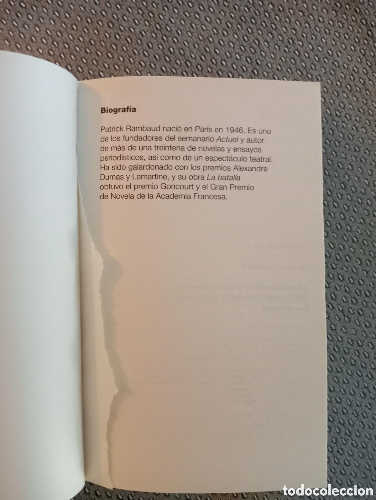 Libros de segunda mano: Nevaba / Patrick Rambaud - Foto 2