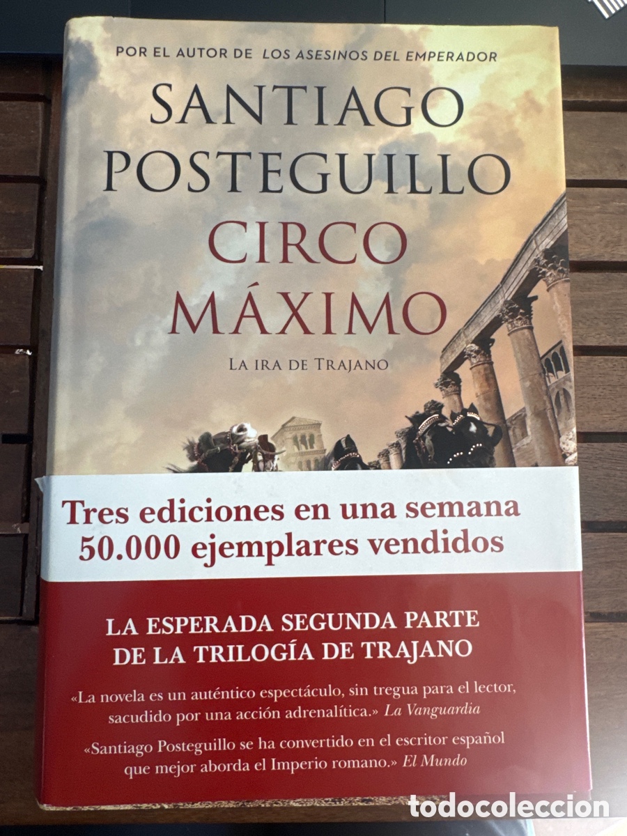Libros de segunda mano: CIRCO MAXIMO SANTIAGO POSTEGUILLO PLANETA 09 / 2013